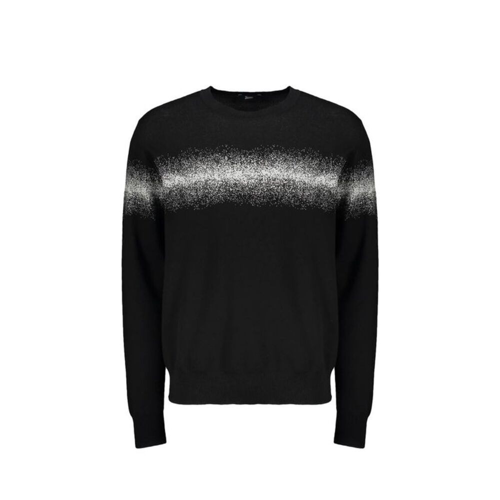 Herno Black Cotton Men's Sweatshirt